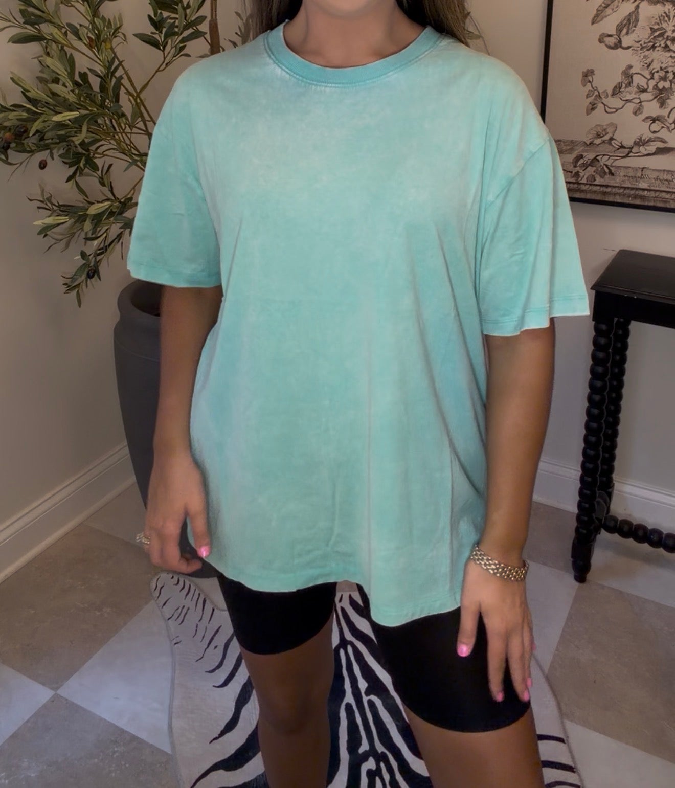 Zenana Brand Mint Tee DEAL