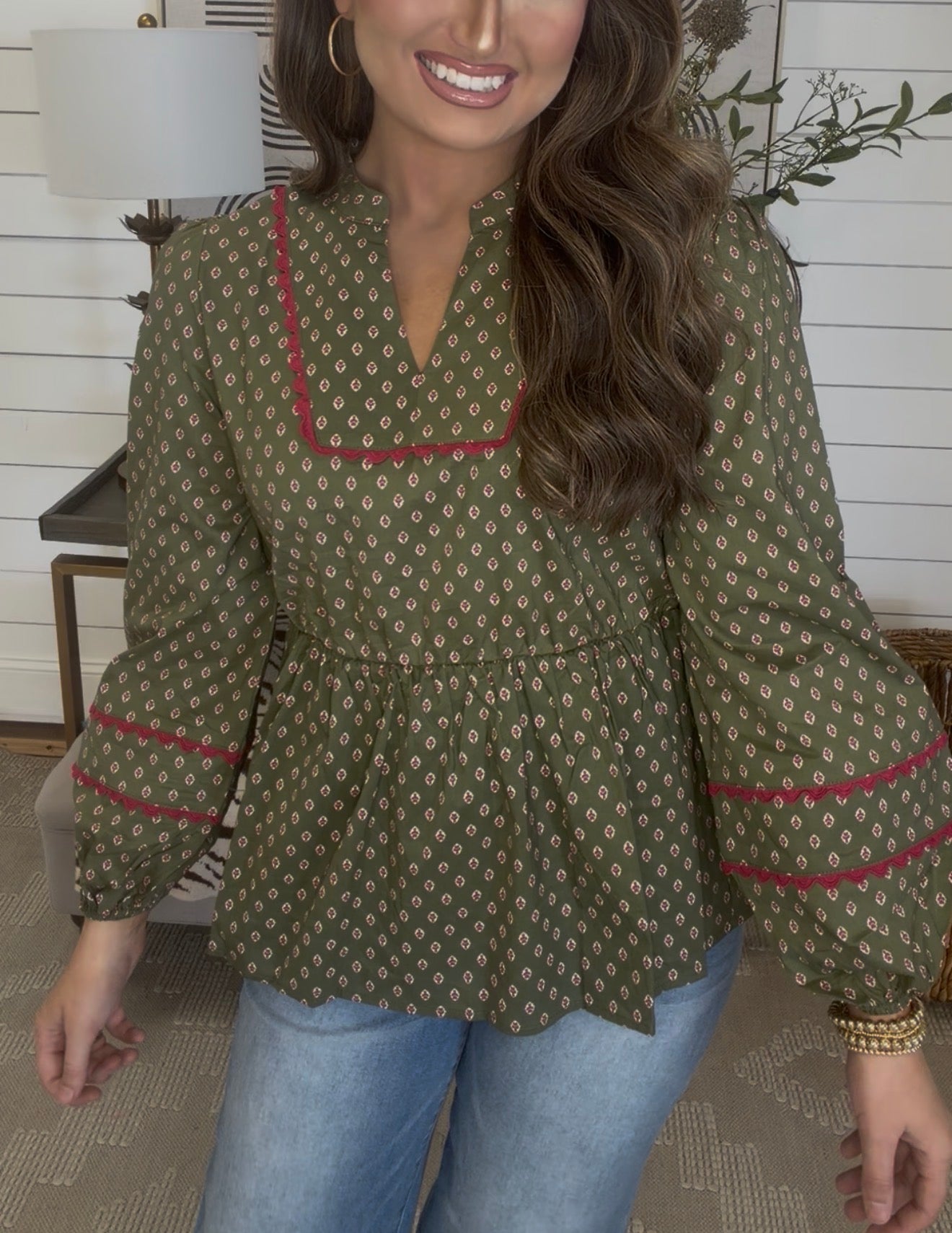 Olive Love Top DEAL