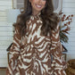 Lilly Zebra Dress  - DEAL- LuxeLine