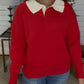 Cutest Collar Sweater- $25 DEAL