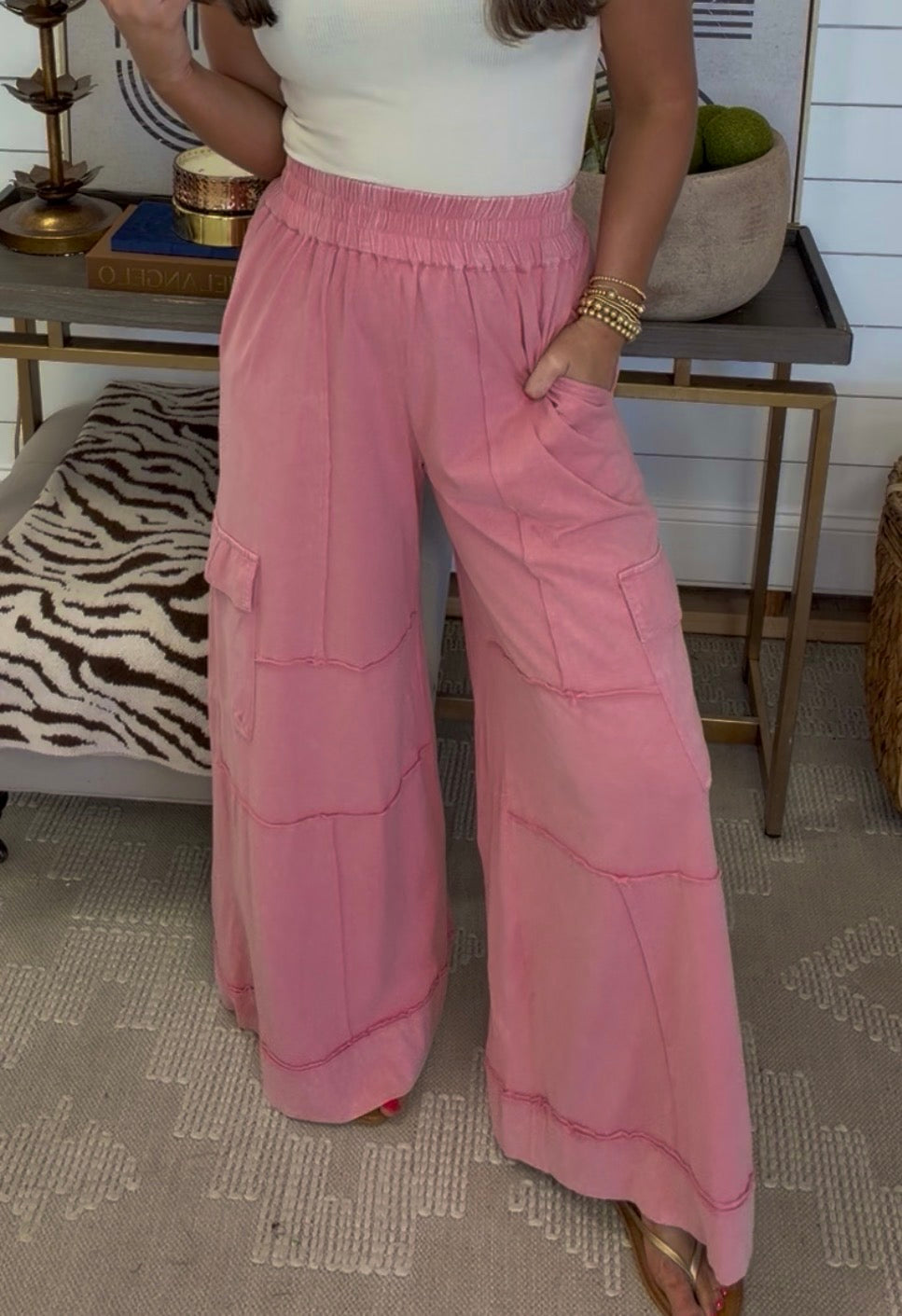 Lola Pants Pink DEAL