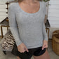 Zenana Brand Mia Tops DEAL - Gray & Black