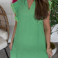 Green Scallop Dress