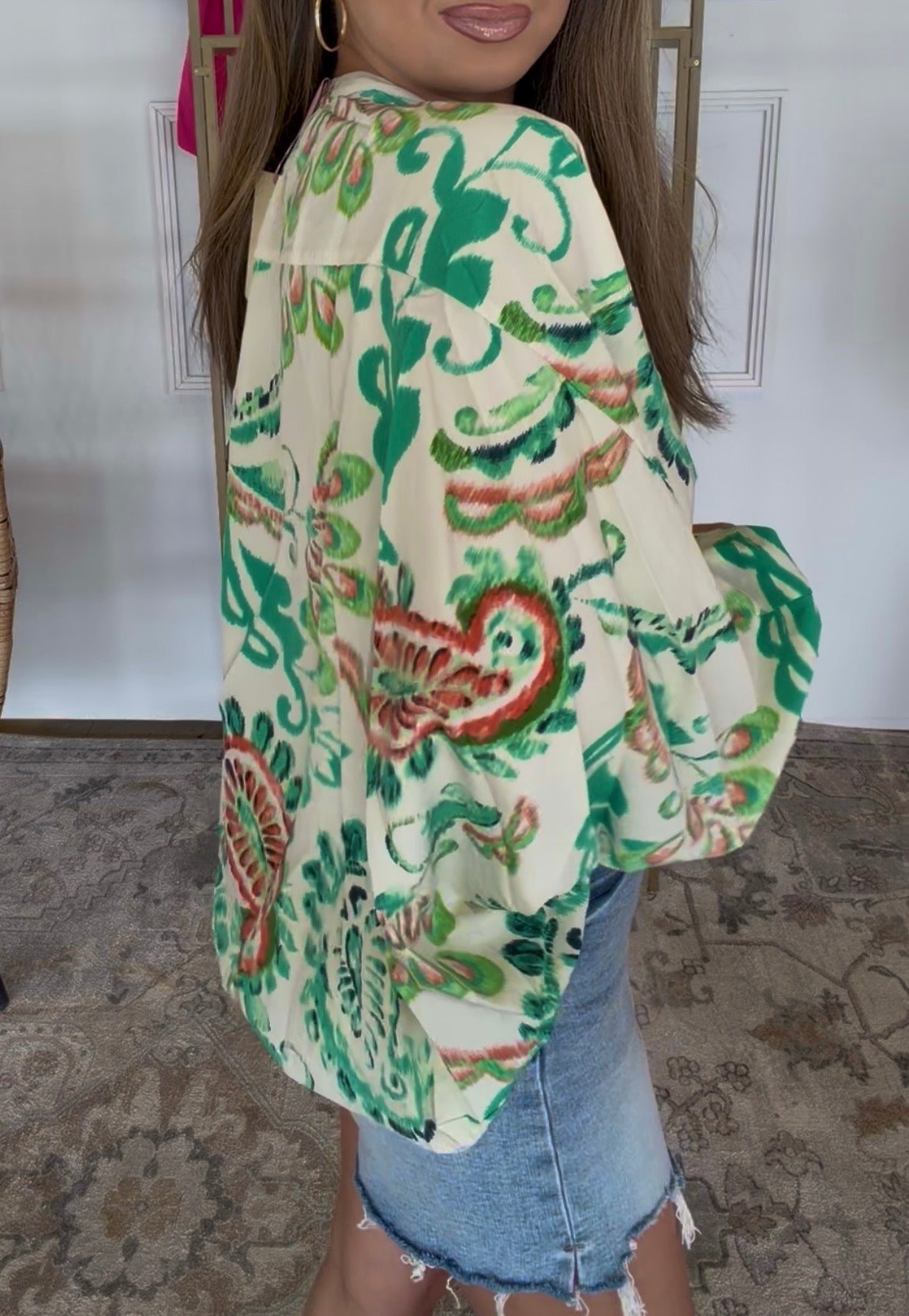 Printed Pretty Bodysuit DEAL