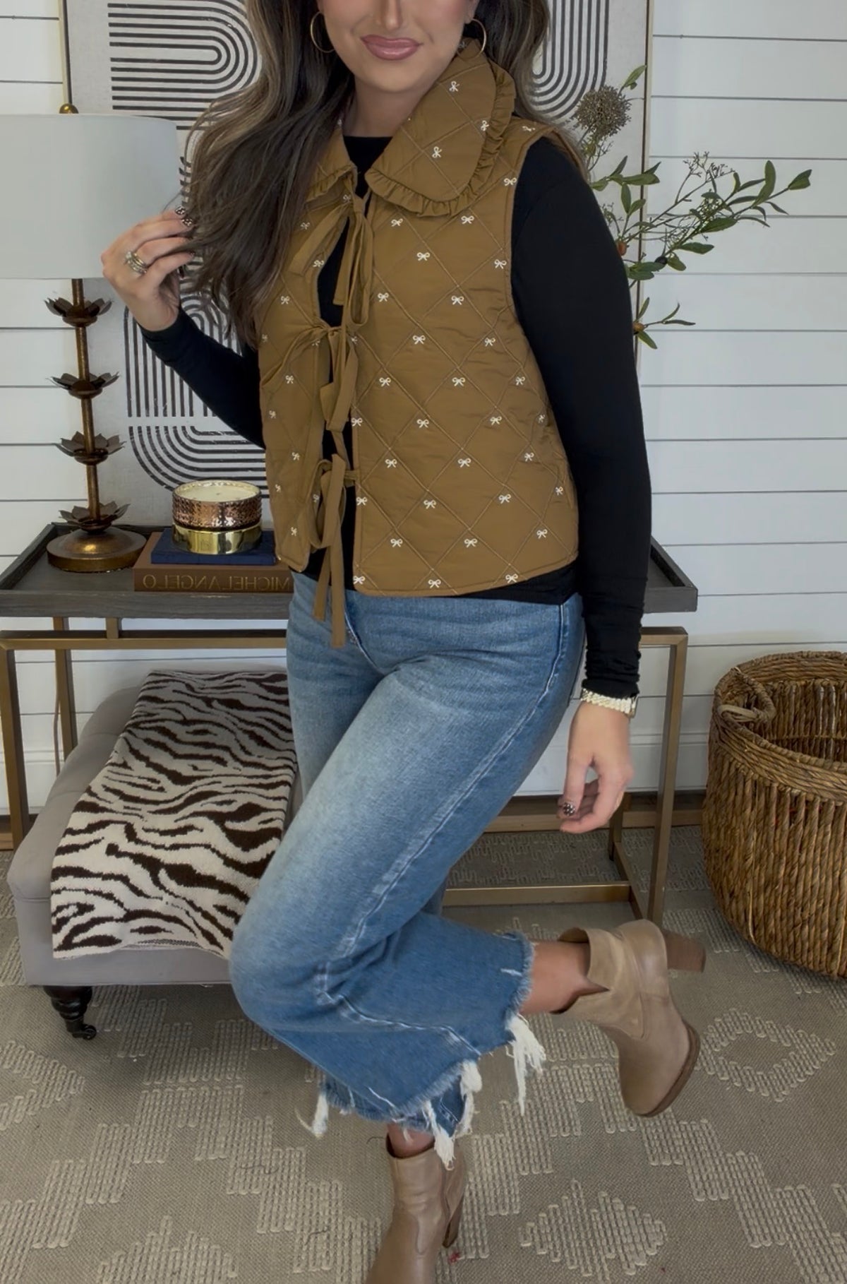 Perfect Bow Vest - DEAL