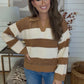 Super Stripe Sweater- $25 DEAL