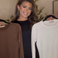 Zenana Brand Butter Soft Layering Top DEAL- 3 COLORS