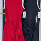 Rory Skort Dress DEAL - BLACK & RED