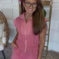 Zip Pink Romper DEAL