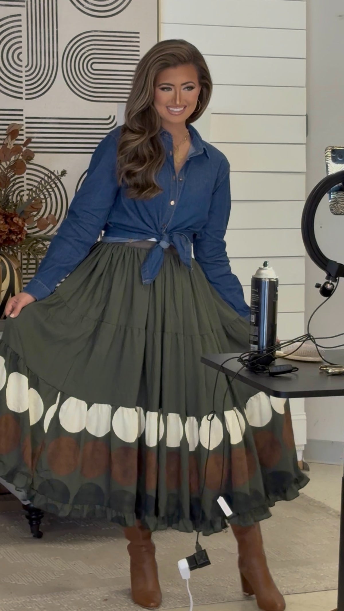 Breelyn Skirt - DEAL- LuxeLine