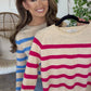 ZENANA BRAND Stripe Top- 2 COLORS