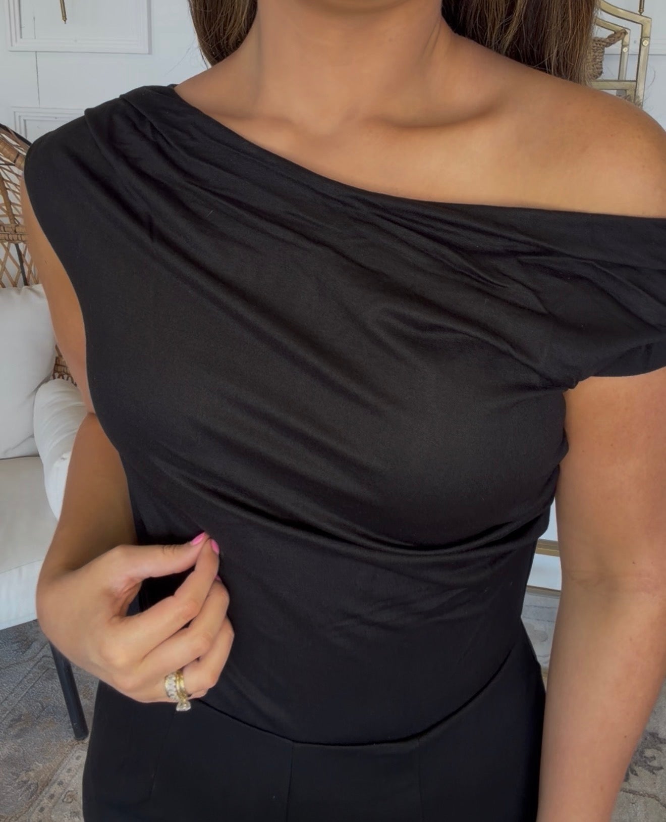 Classy Black Jumpsuit  DEAL