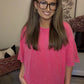 Zenana Brand Tee DEAL- Pink