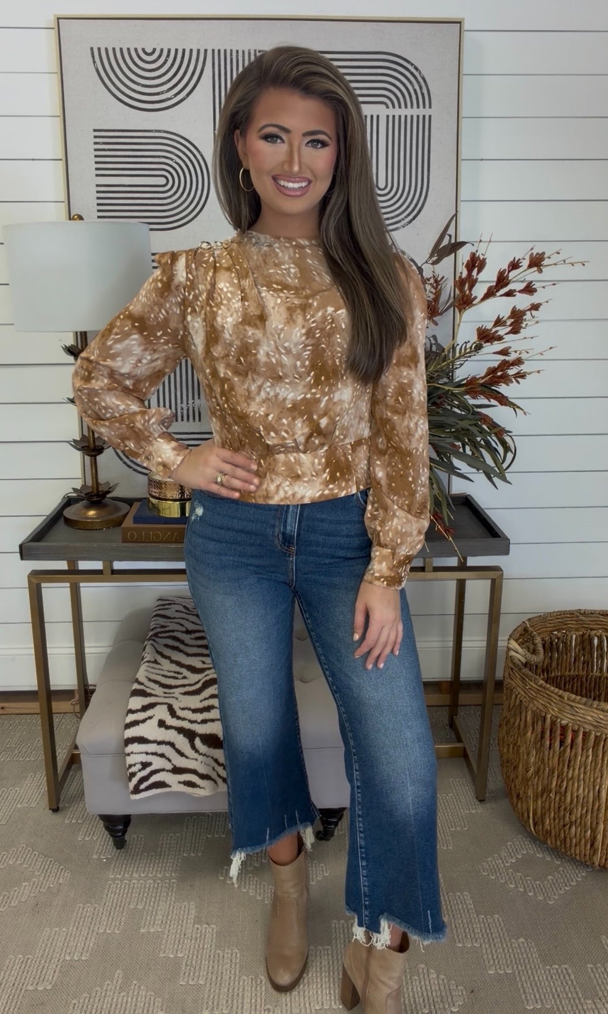 Fawn Fabulous Blouse - DEAL