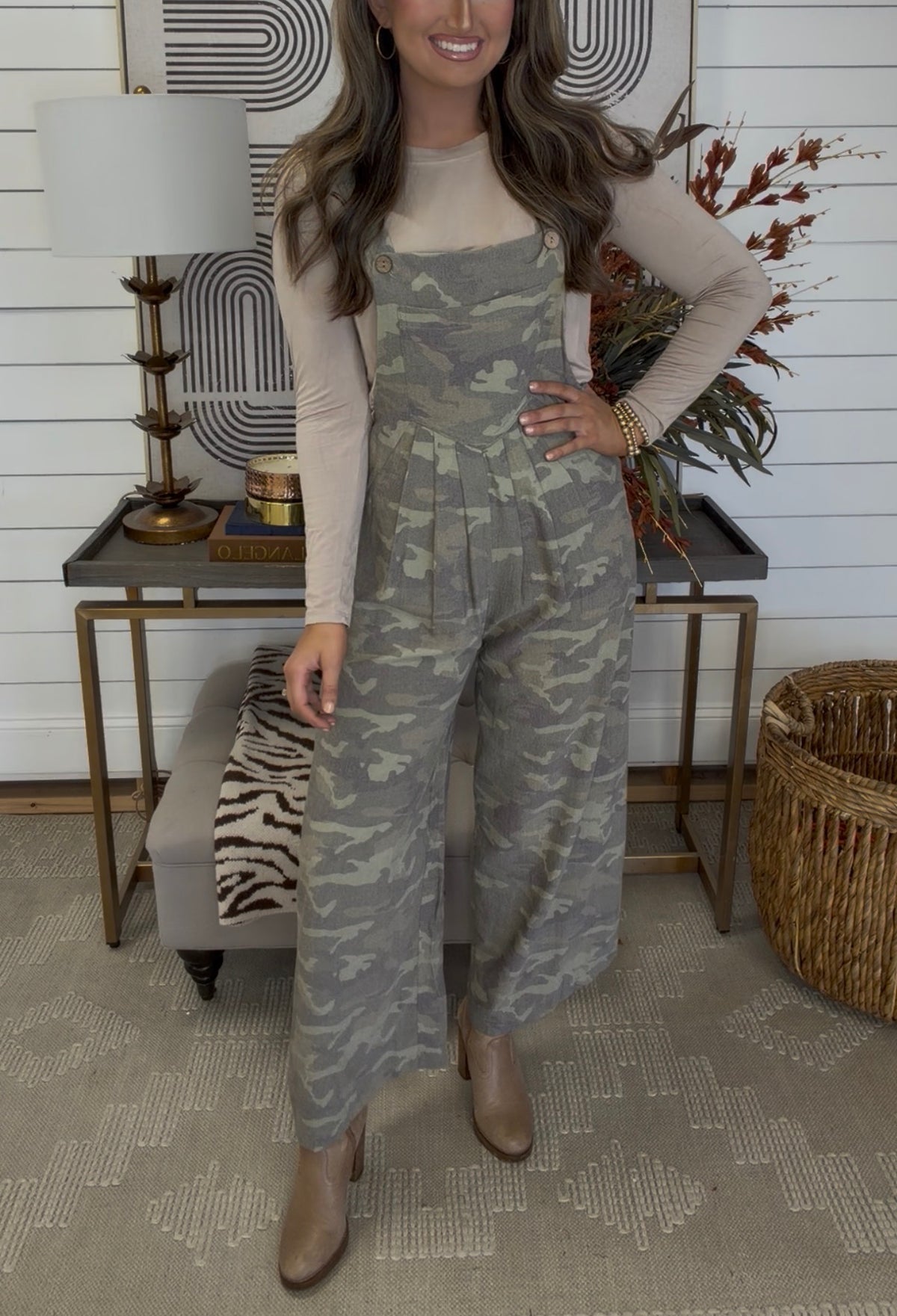 Camo Overalls - DEAL- LuxeLine