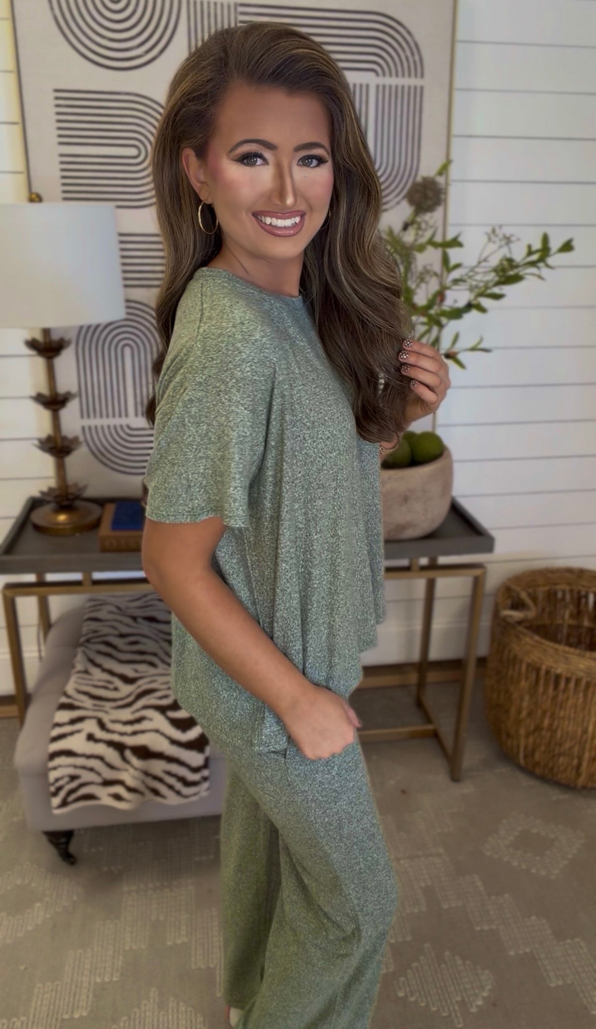 Zenana Brand Melange Set DEAL - Olive