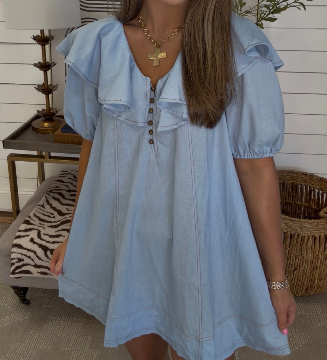 Dixie Dress Denim DEAL