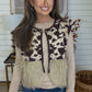 Perfect Print Horsebit Vest - DEAL- LuxeLine