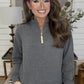Zenana Brand Bailey Pullover DEAL - Gray