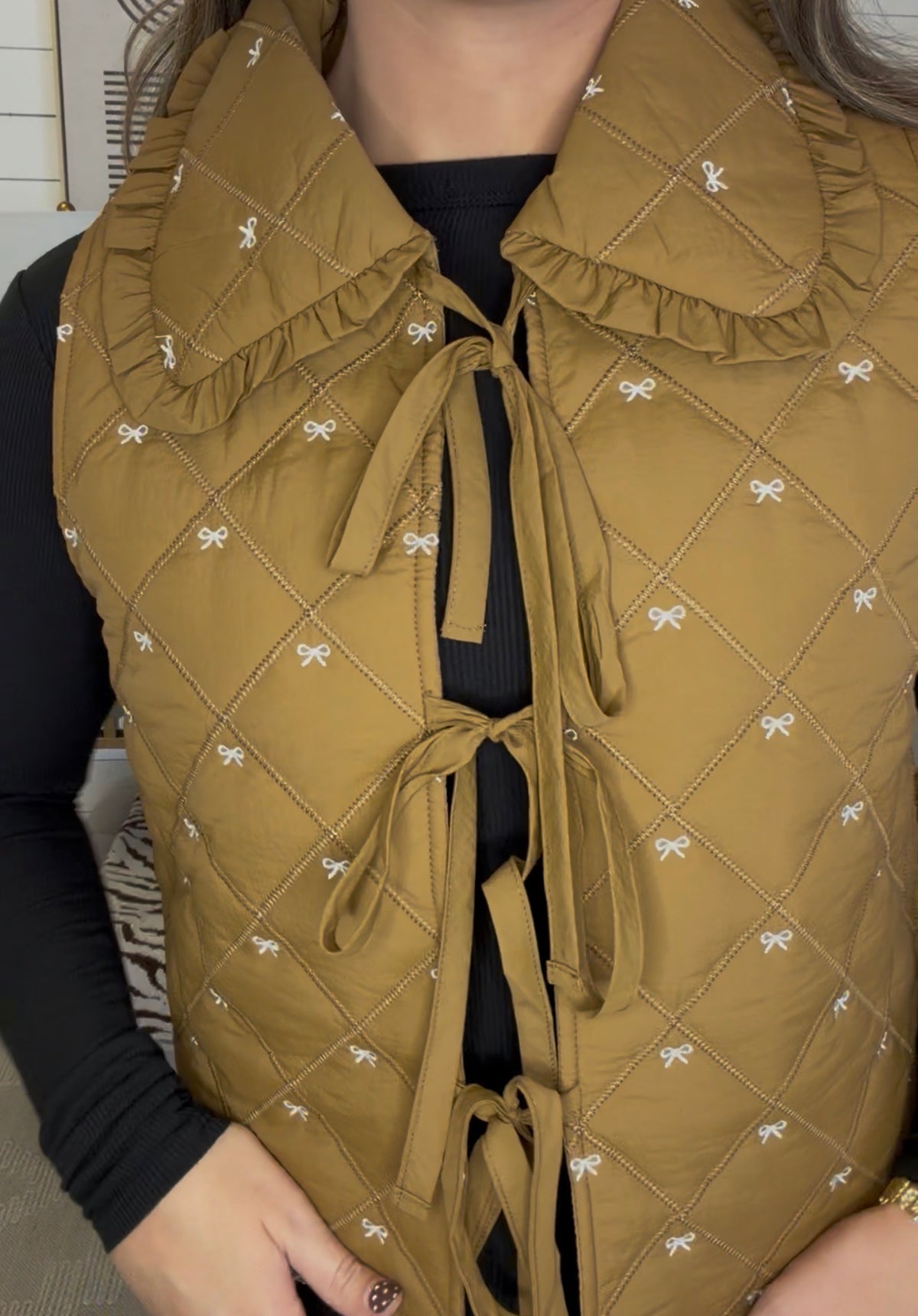 Perfect Bow Vest - DEAL