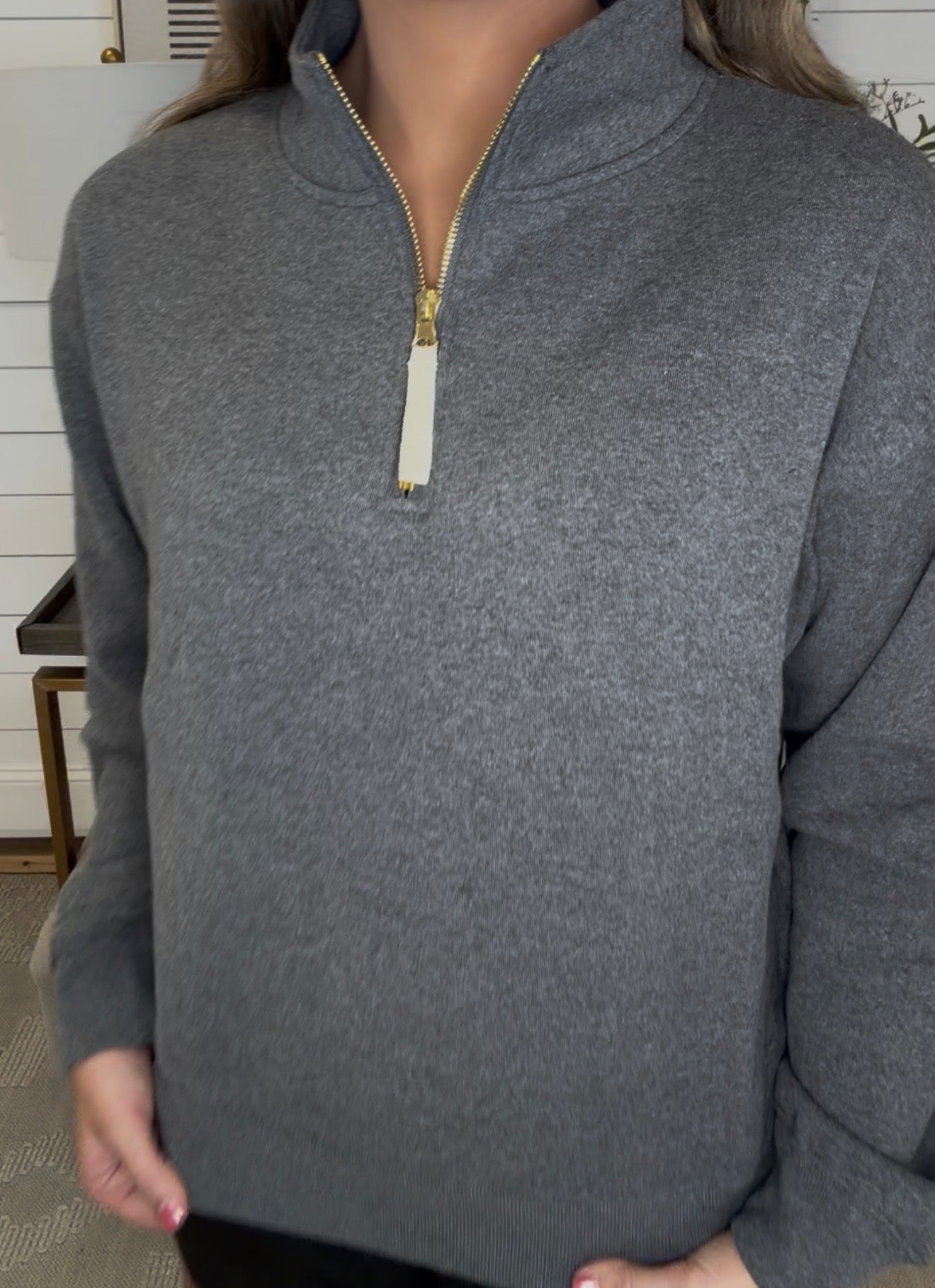Zenana Brand Bailey Pullover DEAL - Gray