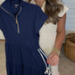 Zip Up Darling Dress- 2 COLORS- DEAL