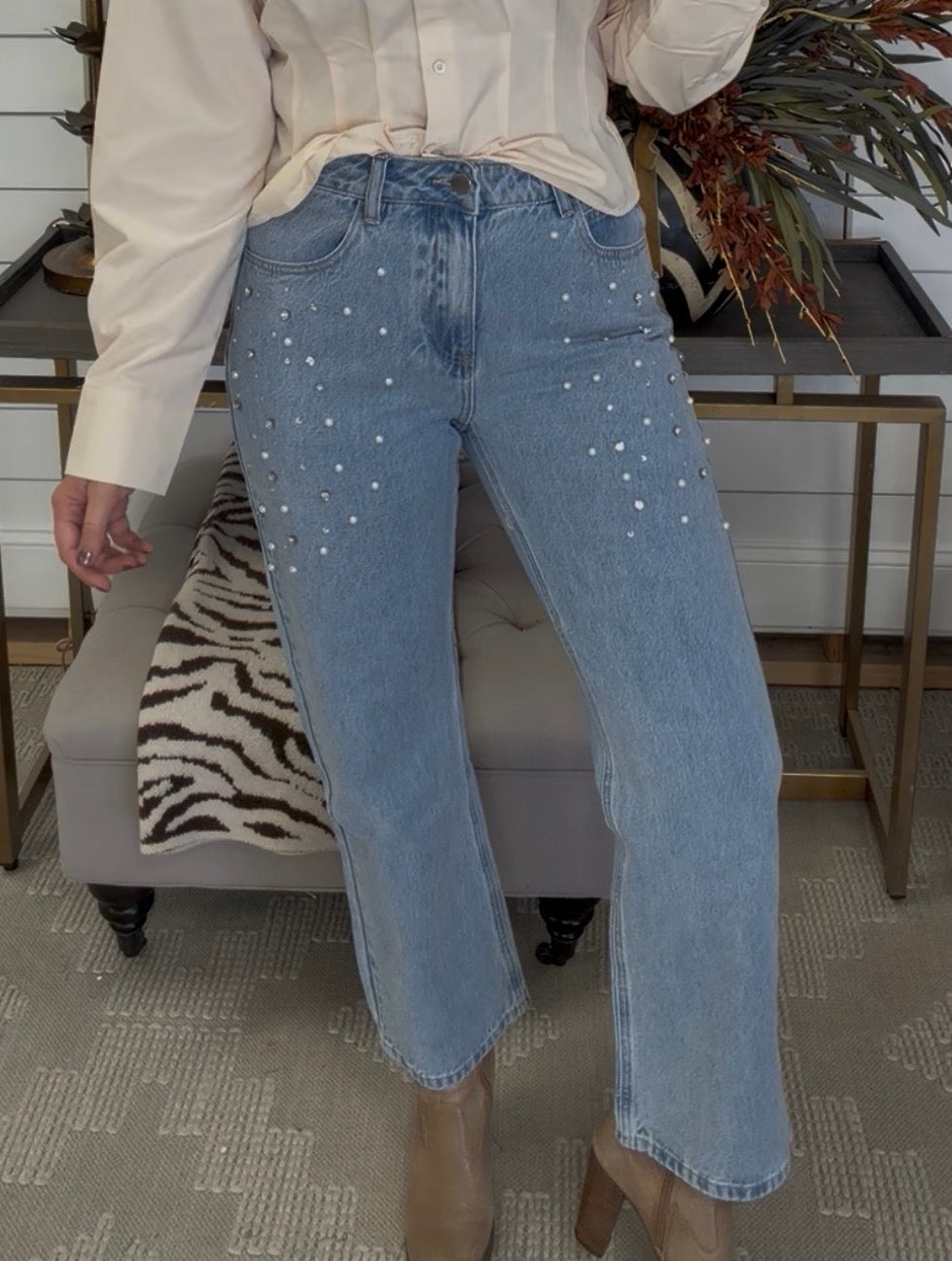 Embellished Jeans - $25 DEAL
