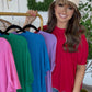 ZENANA BRAND Pocket Top- 5 COLORS
