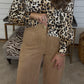*SO COMFY* Tan Crop Pants DEAL