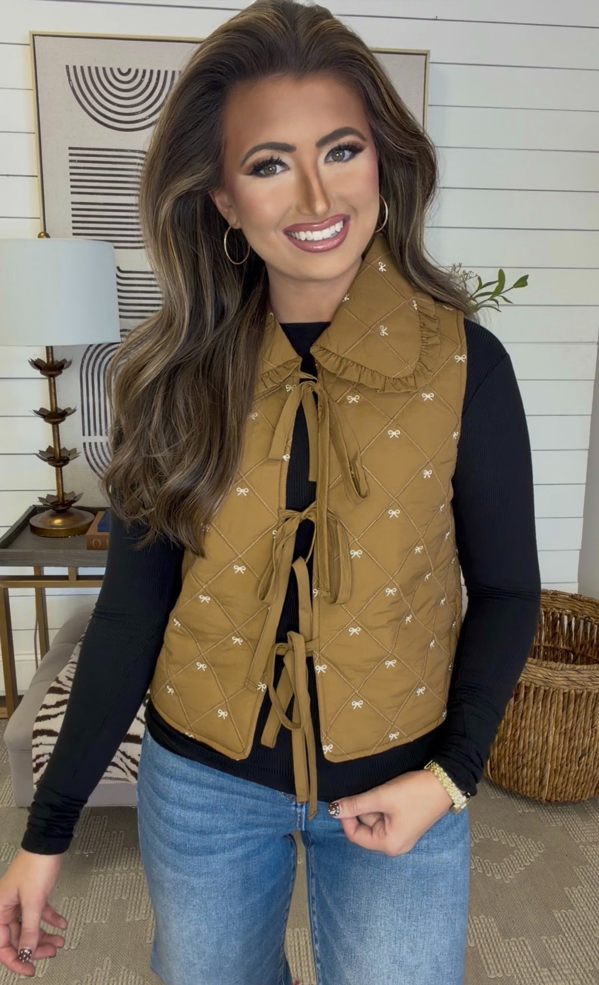 Perfect Bow Vest - DEAL