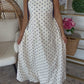 Navy Dot Dress DEAL