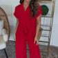 Really Red Jumpsuit  DEAL