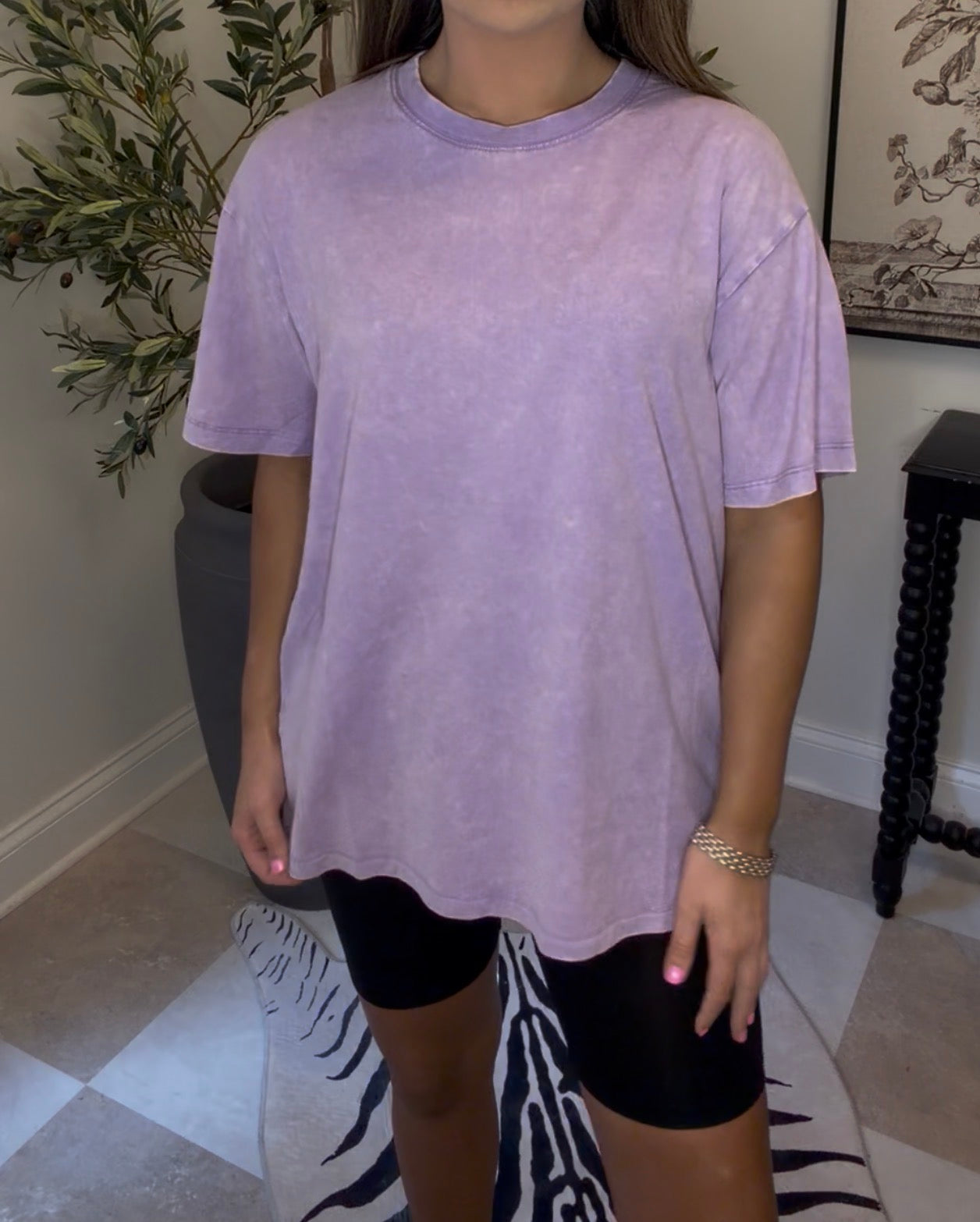 Zenana Brand Lilac Tee DEAL