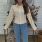 Pearl Collar Blouse - $25 DEAL