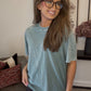 Zenana Brand Tee DEAL- Blue