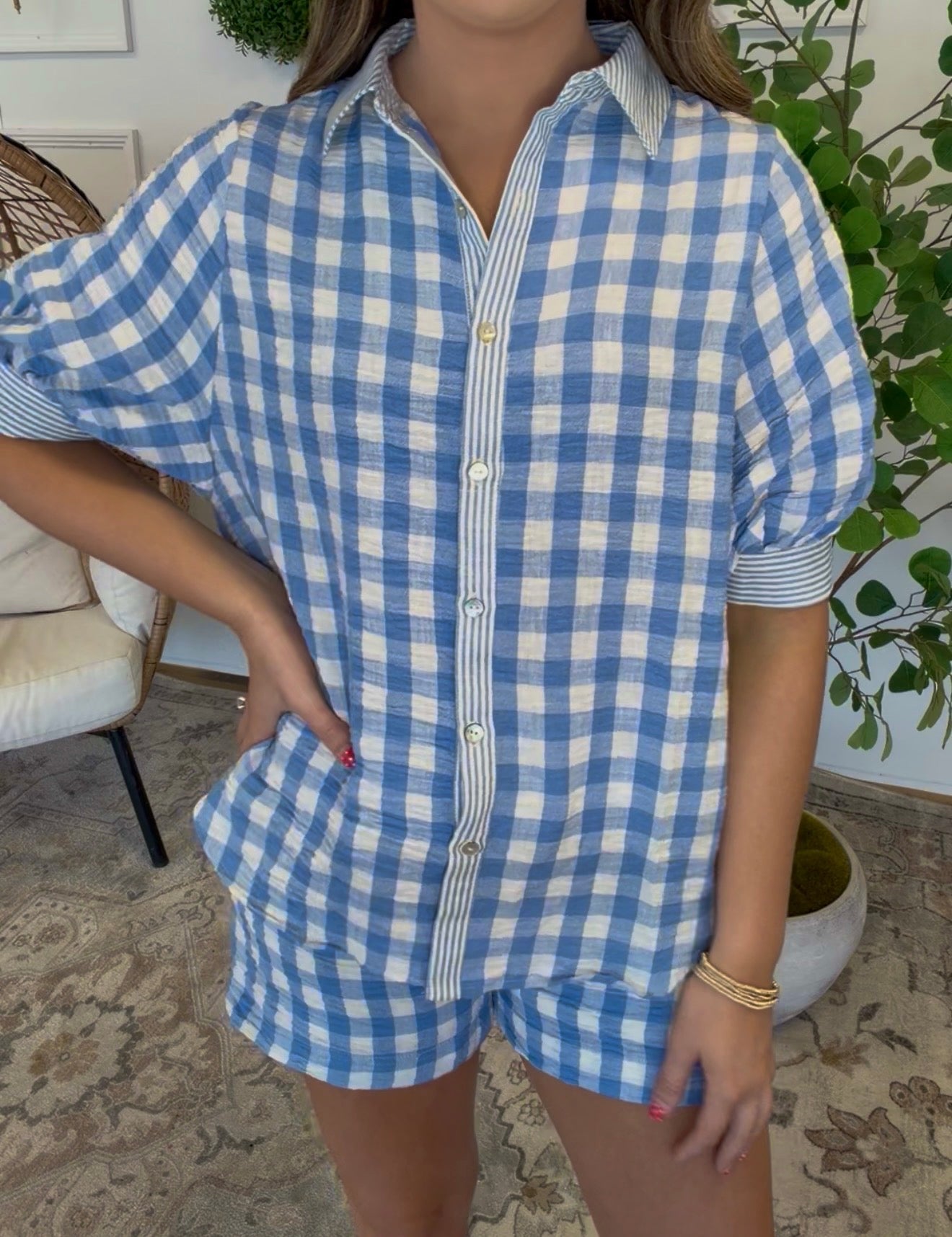 Gingham Set DEAL
