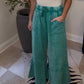 Zenana Brand Crop Pants Green DEAL