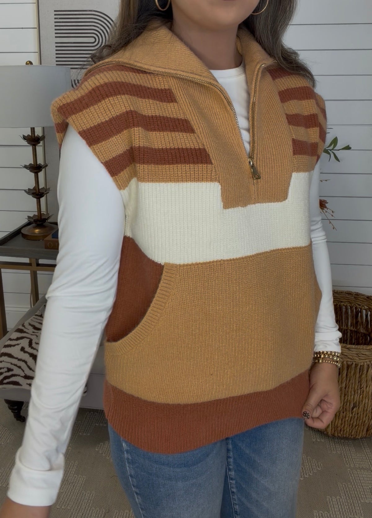 August Shell Zip Top - $25 DEAL