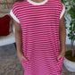 ZENANA BRAND Stripe Dress