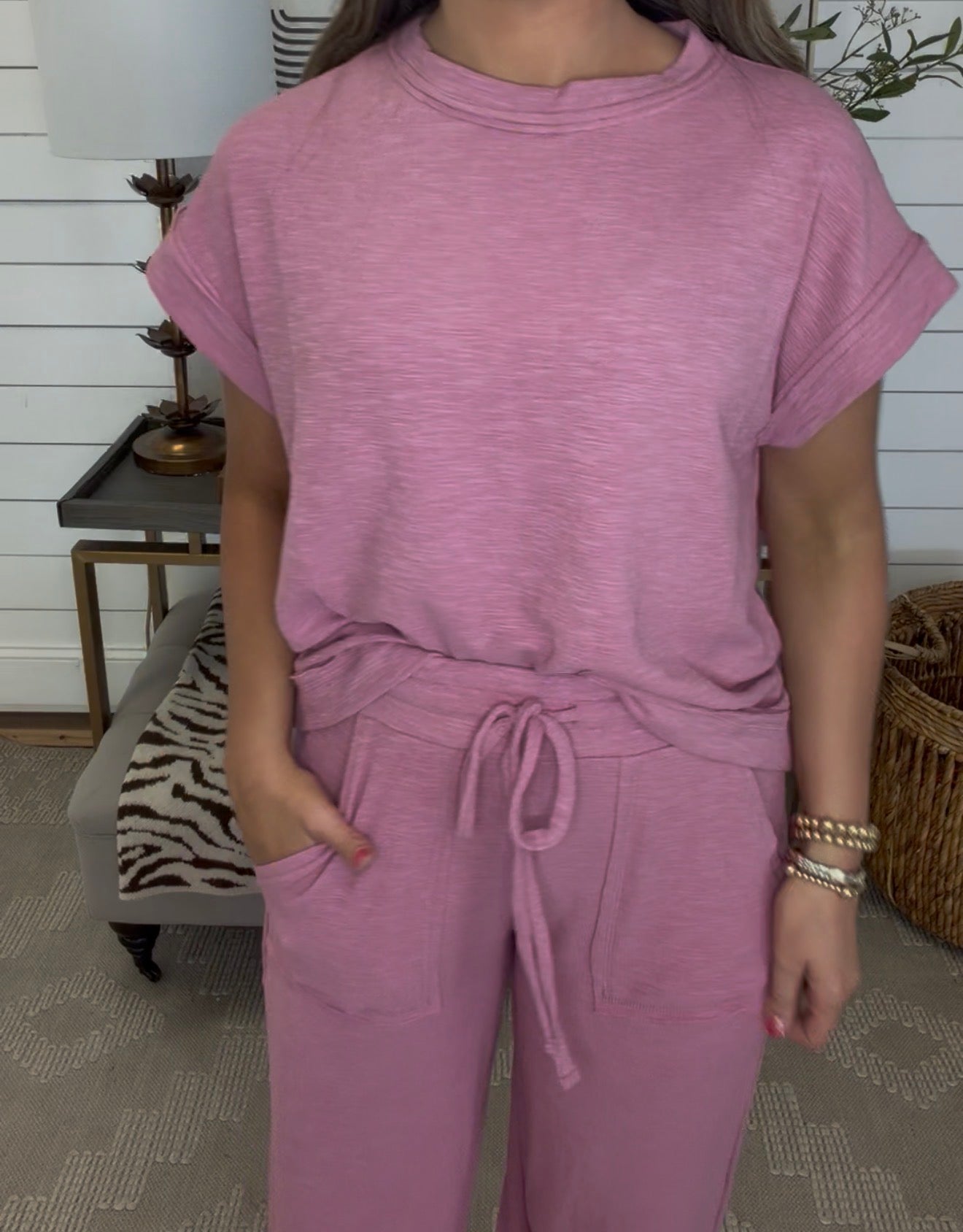 Zenana Brand Lauren Set DEAL - Rose