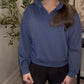 Zenana Brand Jill Pullover DEAL - Blue