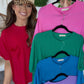 ZENANA BRAND Pocket Top- 5 COLORS