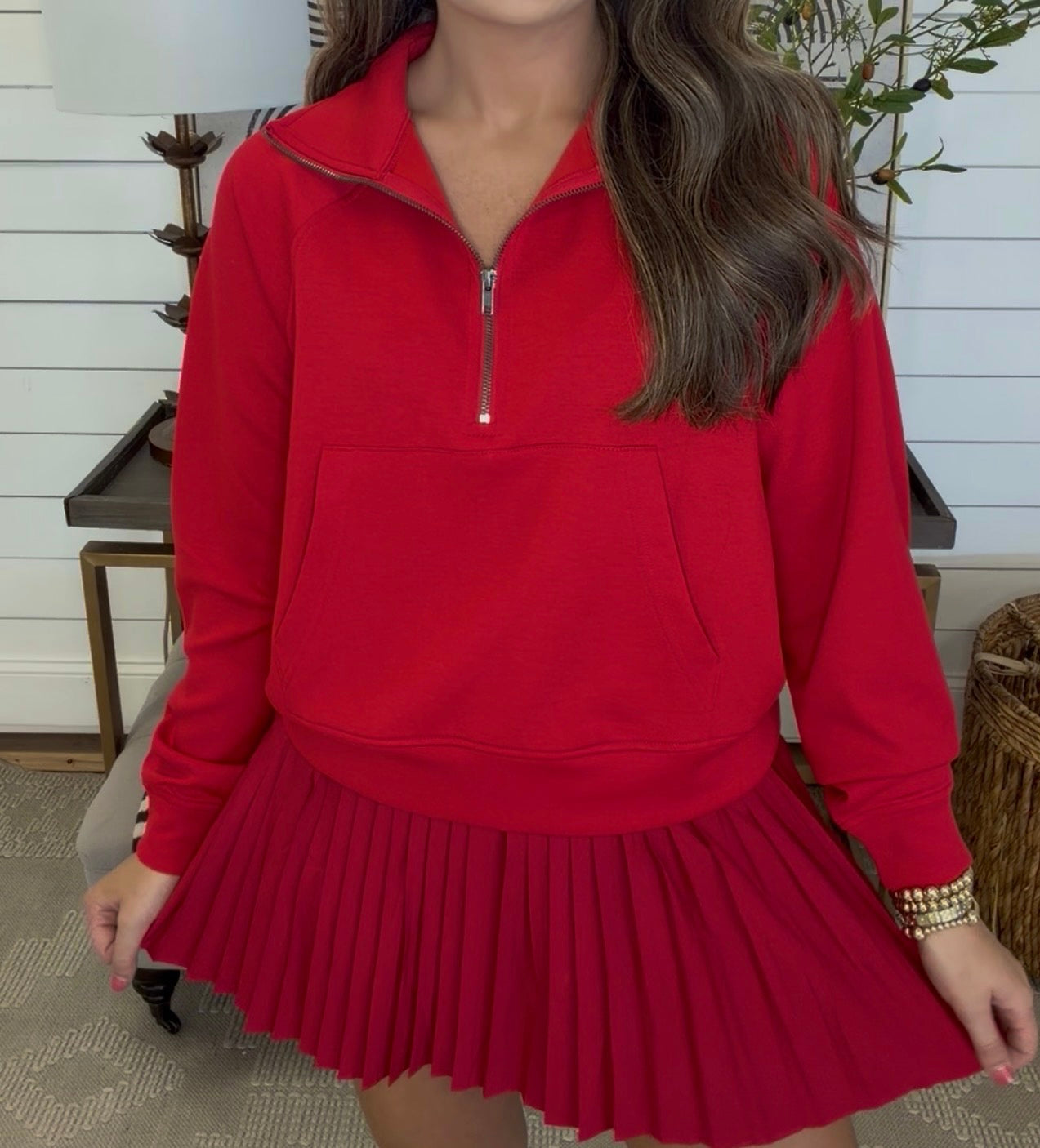 Zenana Brand Red Pullover DEAL