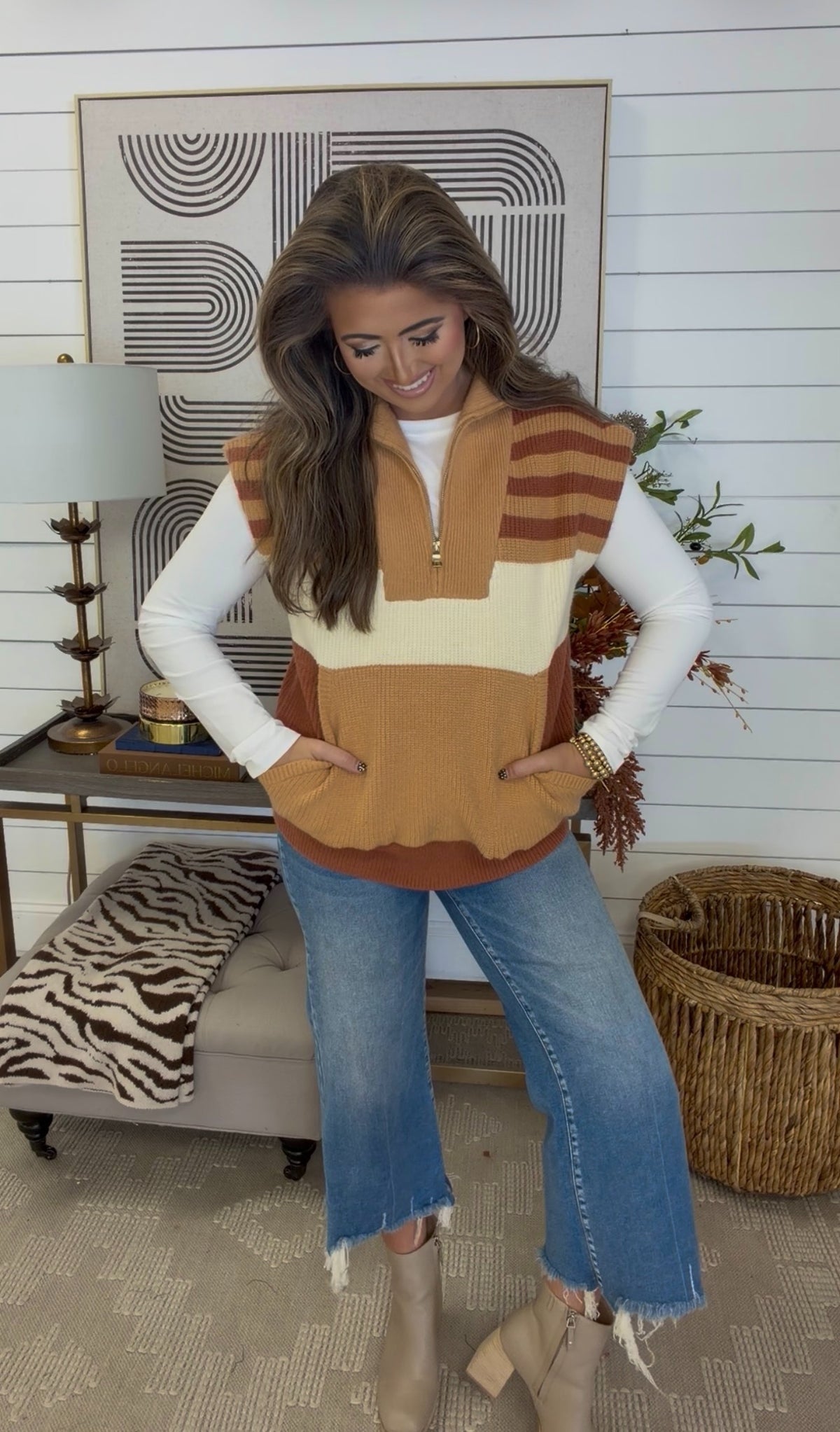 August Shell Zip Top - $25 DEAL