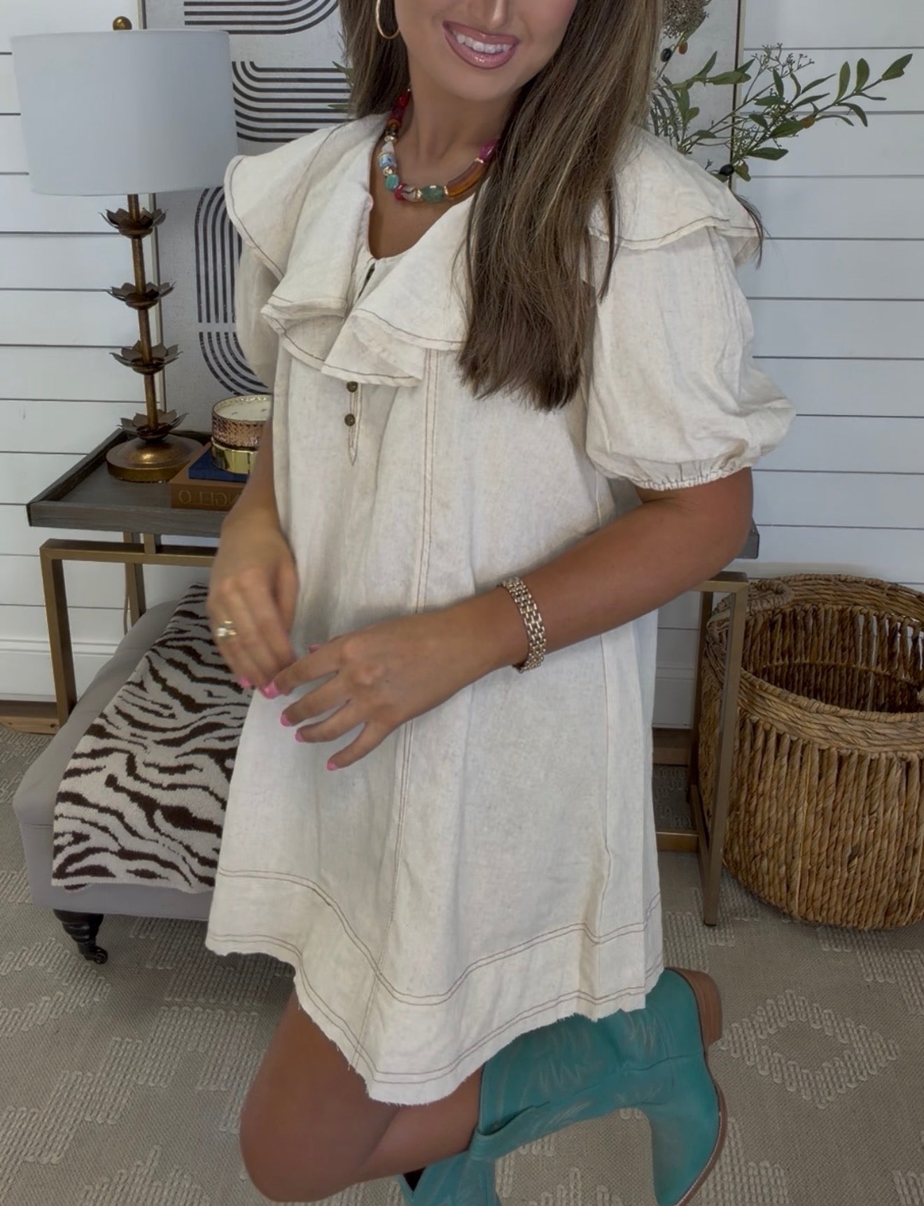 Dixie Dress Tan DEAL