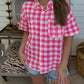 Gingham Top DEAL