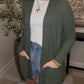 Zenana Brand Cara Cardigan DEAL- Olive