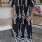 Neutral Print Dress DEAL