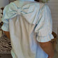 Bow Blouse DEAL — BLUE