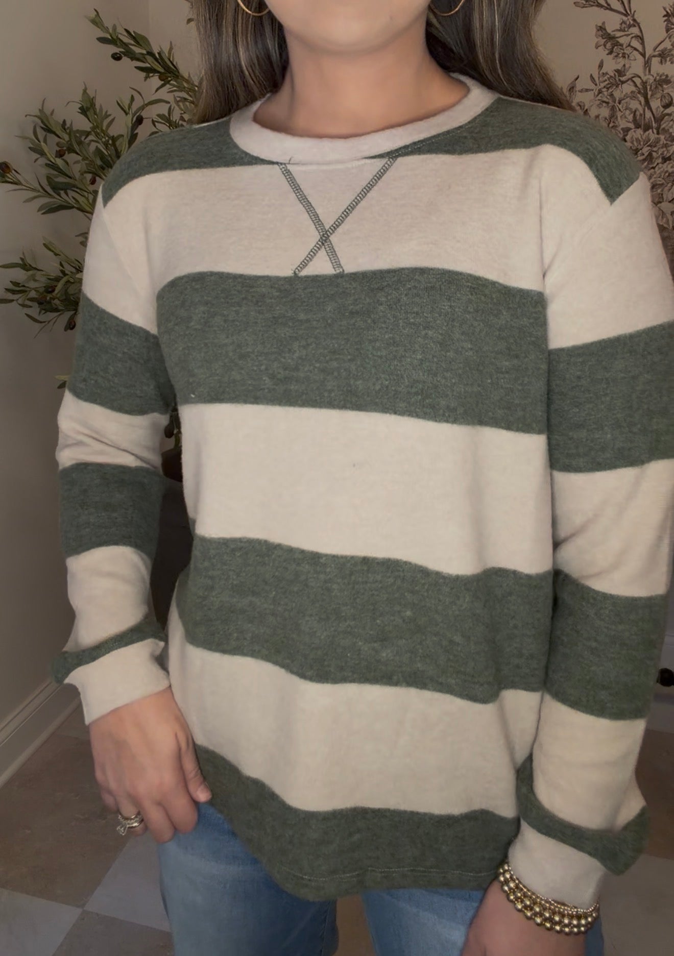 Zenana Brand August Top DEAL- Olive